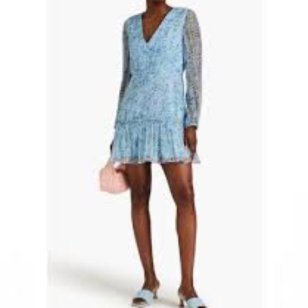 Saloni Mini Ruffle Devon Dress - Picture 4 of 5